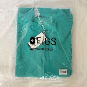 Figs Men’s Aqua Denver Scrub Jacket